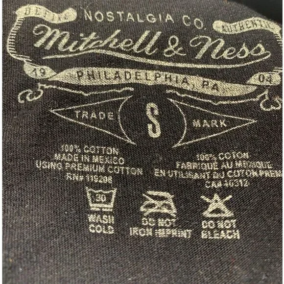 Mitchell & Ness Randy Moss Vikings Throwback Graphic T Shirt Mens Small - Picture 5 of 5